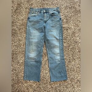 Gap Sky High Straight Jeans: Size 28/6 Tall